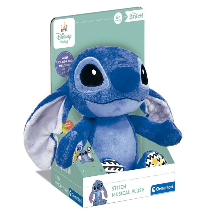 Clementoni Peluche musical Stitch Disney