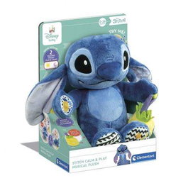 Clementoni Peluche Musical Stitch 26x30x16 cm Emite Sonidos