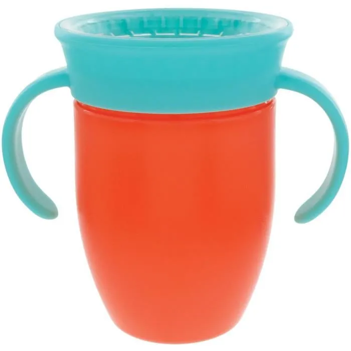 Nuby Vasos 360° con Asas - Juego de 2 - Niños - NUB0048526893256