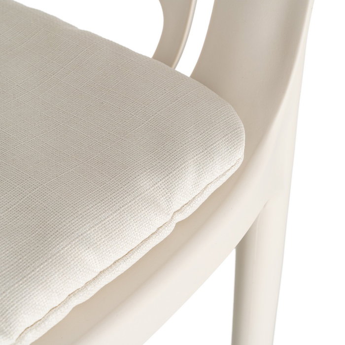 Silla Apilable Polipropileno Exterior 55 X 61 X 80 cm (Set de 4)