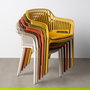 Silla Apilable Polipropileno Exterior 55 X 61 X 80 cm (Set de 4)