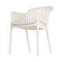 Silla Apilable Polipropileno Exterior 55 X 61 X 80 cm (Set de 4)