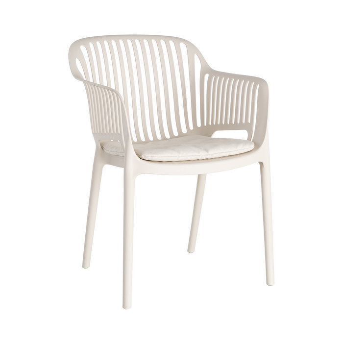 Silla Apilable Polipropileno Exterior 55 X 61 X 80 cm (Set de 4)
