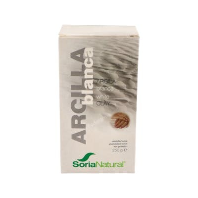 SORIA NATURAL Arcilla Blanca 250g SORIA NATURAL Arcilla Blanca 250g