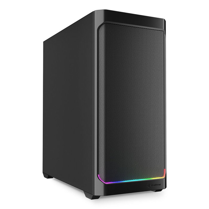 Sharkoon AK4 RGB Strip Caja Midi Tower Negro