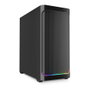 Sharkoon AK4 RGB Midi Tower ATX, PC Case Metal Black, 1 tira RGB frontal, 2 USB 3.0, USB-C