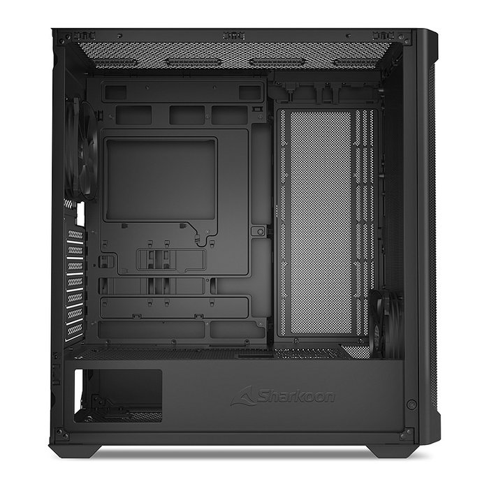 Sharkoon AK4 RGB Midi Tower ATX, PC Case Metal Black, 1 tira RGB frontal, 2 USB 3.0, USB-C Sharkoon AK4 RGB Midi Tower ATX, PC Case Metal Black, 1 tira RGB frontal, 2 USB 3.0, USB-C