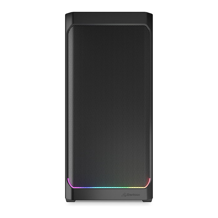 Sharkoon AK4 RGB Midi Tower ATX, PC Case Metal Black, 1 tira RGB frontal, 2 USB 3.0, USB-C Sharkoon AK4 RGB Midi Tower ATX, PC Case Metal Black, 1 tira RGB frontal, 2 USB 3.0, USB-C
