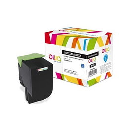 ARMOR K18029OW Toner Negro Compatible para Lexmark CX 510, 510 dte, 510 dthe, 80C0X10 - Rendimiento 8000 Páginas