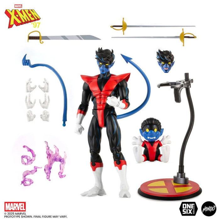 X-Men '97 Figura 1/6 Nightcrawler 27 cm X-Men '97 Figura 1/6 Nightcrawler 27 cm