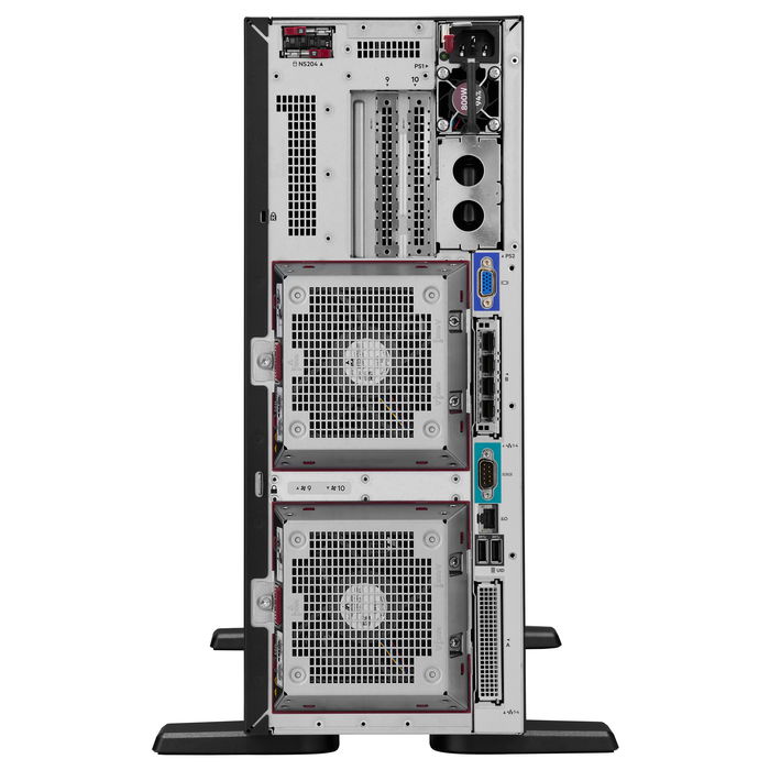 HPE Enterprise - Servidor ML350 Gen12 Torre 4U, Xeon 6515P 16 núcleos 2.4 GHz, 64 GB RAM DDR5, 2x480 GB SSD SATA, Controlador MR408i-o RAID, 2 Fuentes 1000W