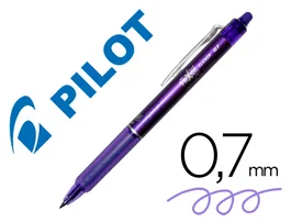 Pilot Frixion Clicker Bolígrafo Borrable Gel 0,7 mm Violeta
