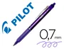 Pilot Frixion Clicker Bolígrafo Borrable Gel 0,7 mm Violeta