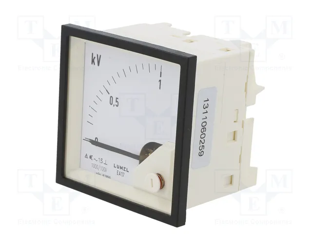 LUMEL Voltímetro para panel EA17 0÷1kV True RMS