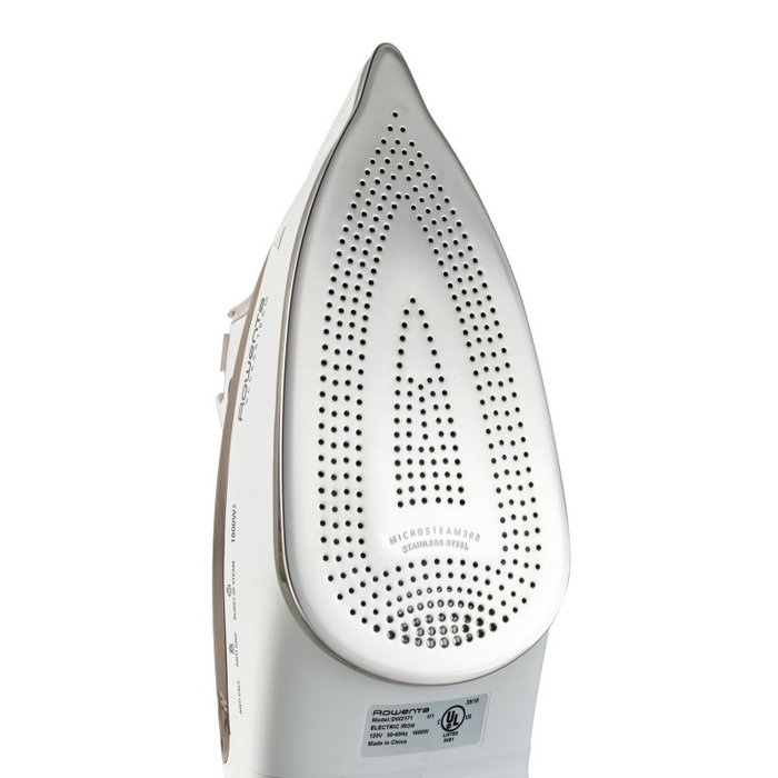 ROWENTA Plancha de Vapor 2400W con Suela Microsteam y Apagado Automático