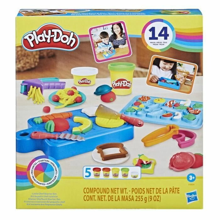 Playdoh Little Chef's Kit con 14 accesorios de cocina Playdoh Little Chef's Kit con 14 accesorios de cocina