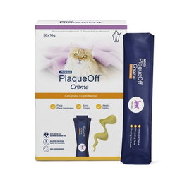 Proden Plaqueoff Crema para Gatos, 30 sobres de 10 g cada uno
