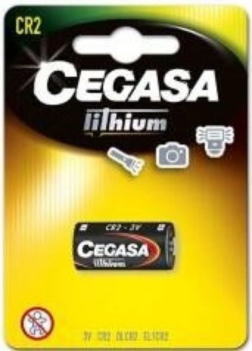 Cegasa Pila de Litio CR2 3V