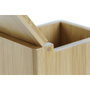 DKD Home Decor Salero de Bambú Natural 10x13x10 cm