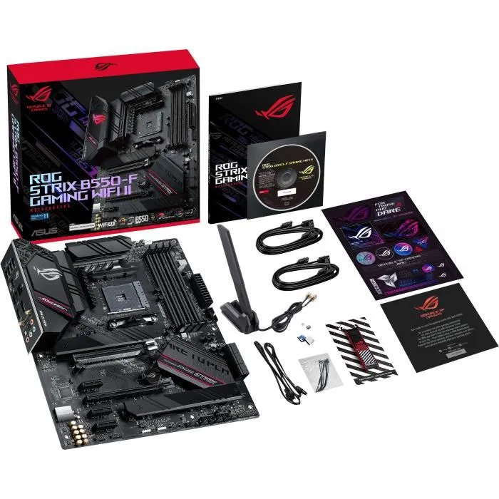 Asus ROG STRIX B550-F Gaming (WI-FI) II Tarjeta Madre (90MB19V0-M0EAY0)