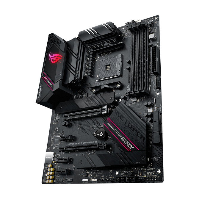 ASUS ROG STRIX B550-F GAMING WiFi II Placa Base AMD AM4 B550 ATX, Wi-Fi 6, Bluetooth 5.2, 2.5Gb LAN, PCIe 4.0, RGB, DDR4 128GB, Socket AMD Ryzen 3000