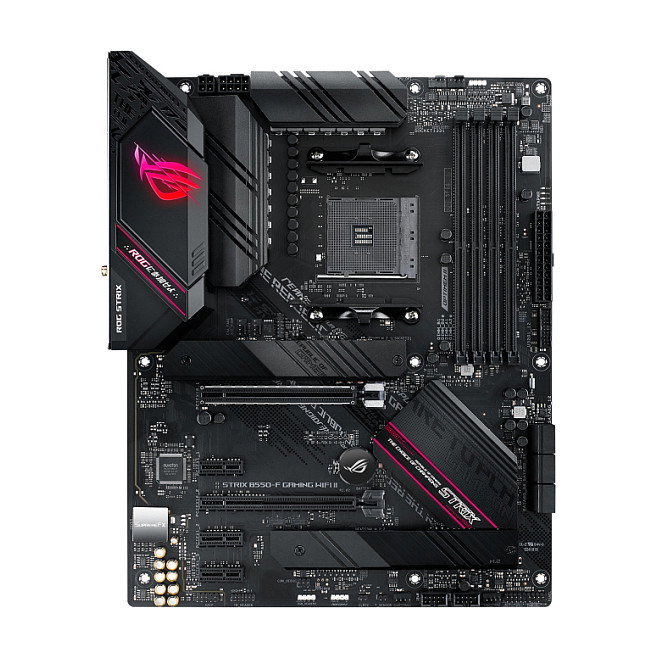 ASUS ROG STRIX B550-F GAMING WiFi II Placa Base AMD AM4 B550 ATX, Wi-Fi 6, Bluetooth 5.2, 2.5Gb LAN, PCIe 4.0, RGB, DDR4 128GB, Socket AMD Ryzen 3000