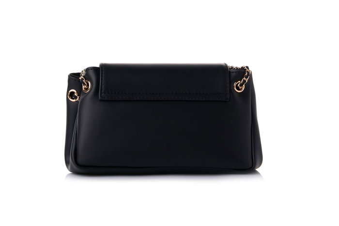 Vince Camuto Siena v2 Bolsa de Hombro Cuero de Polivinilo Negro Vince Camuto Siena v2 Bolsa de Hombro Cuero de Polivinilo Negro