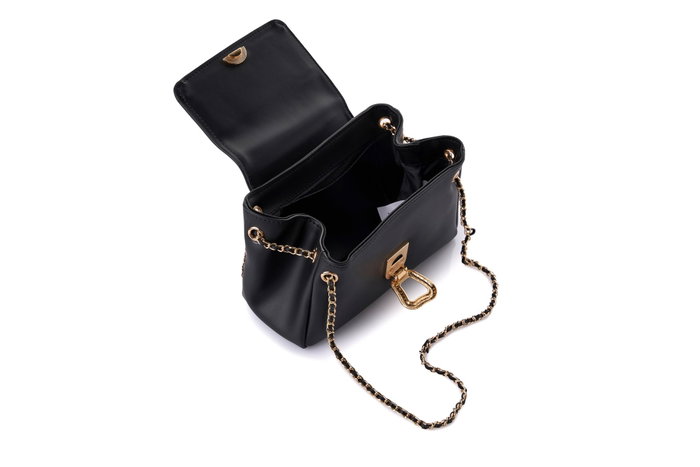 Vince Camuto Siena v2 Bolsa de Hombro Cuero de Polivinilo Negro Vince Camuto Siena v2 Bolsa de Hombro Cuero de Polivinilo Negro
