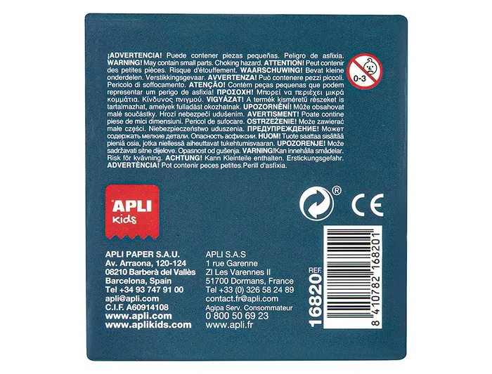 Apli Juego Didáctico Memory Casita Safari 24 Piezas Niños +3 Años