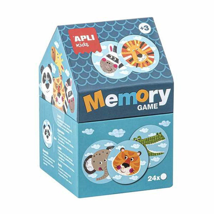 Apli Juego de Memoria Safari con 24 piezas Apli Juego de Memoria Safari con 24 piezas