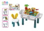 Jugatoys - jugablocks Mesa de Bloques de Construcción con silla y accesorios