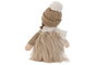 DKD Home Decor Figura Navidad Alpina Crema Beige 8 x 17 x 13 cm (6 Unidades)
