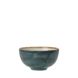 Steelite Bol Azul Mandarin - Bol de Vitro Porcelana de 13 cm para Vajilla (Set de 12)
