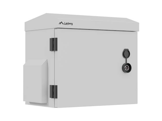 Lanberg Armario Rack 10 ello 3U Hermético IP55 Gris