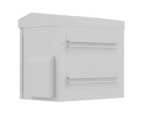 Lanberg Armario Rack 10 ello 3U Hermético IP55 Gris