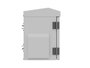 Lanberg Armario Rack 10 ello 3U Hermético IP55 Gris