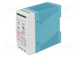 MEAN WELL DRC-60B Alimentador de Impulso Buffer de 59,34W 27,6VDC