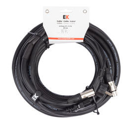 Cable Ek Mixto Audio - Alimentación 15 m