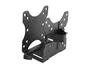 Equip Soporte para CPU 650890 - Bajo Mesa, VESA 100x100, Soporte para Monitor o Escritorio, Máx. 5Kg, Negro