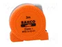 BAHCO Flexómetro de 3 m con Cinta de Acero de 25 mm
