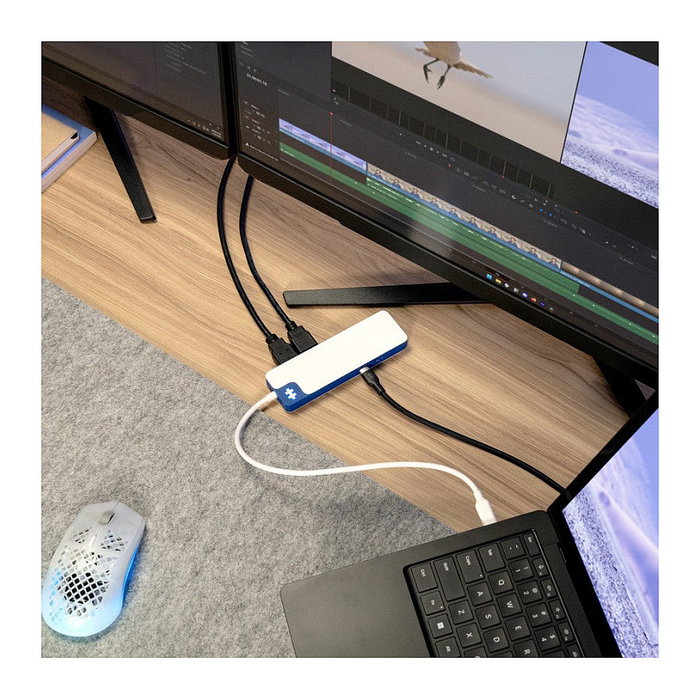 Targus HyperDrive Flex 9 Port Dual 4K HDMI USB-C Hub Targus HyperDrive Flex 9 Port Dual 4K HDMI USB-C Hub