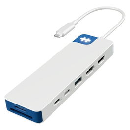 Targus Flex 9 Port Dual 4K HDMI USB-C Hub Estación de Conexión USB Tipo C para Portátiles con PD 100W