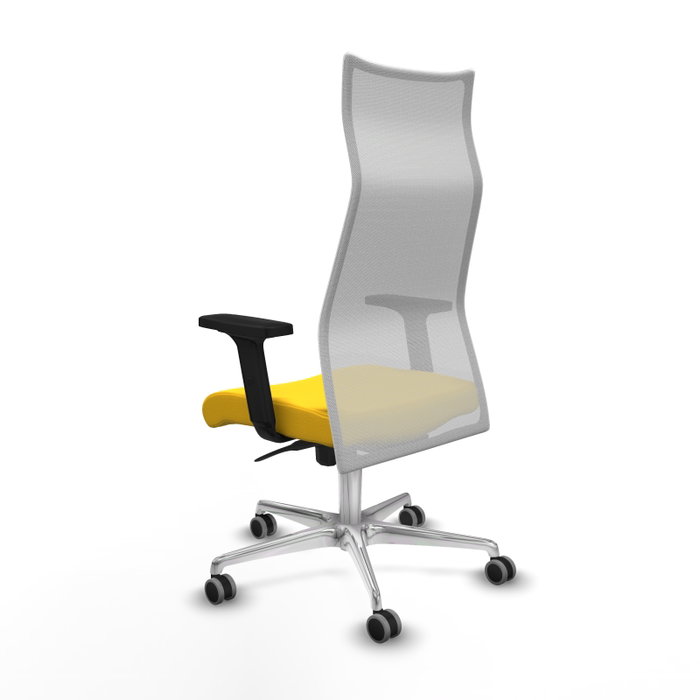 PIQUERAS Y CRESPO Sillón Albacete Amarillo y Blanco PIQUERAS Y CRESPO Sillón Albacete Amarillo y Blanco