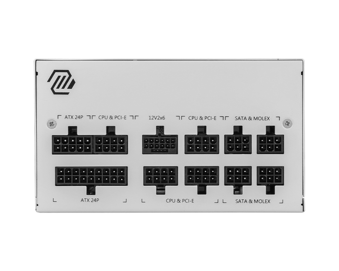 MSI MAG A850GL PCIE5 Blanco 850W