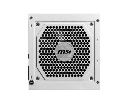 MSI MAG A850GL PCIE5 WHITE Fuente de Alimentación 850W 80 Plus Gold ATX Modular Blanca 306-7ZP8A24-CE0