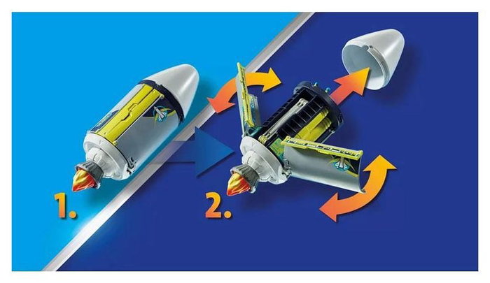 PLAYMOBIL Destructor de Meteoritos Space 71369