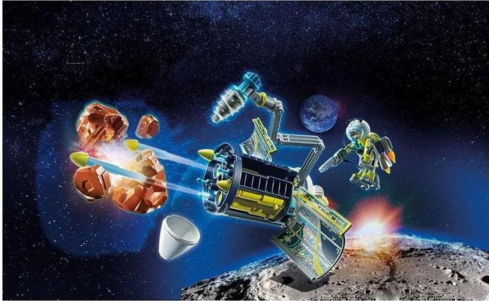 PLAYMOBIL Destructor de Meteoritos Space 71369