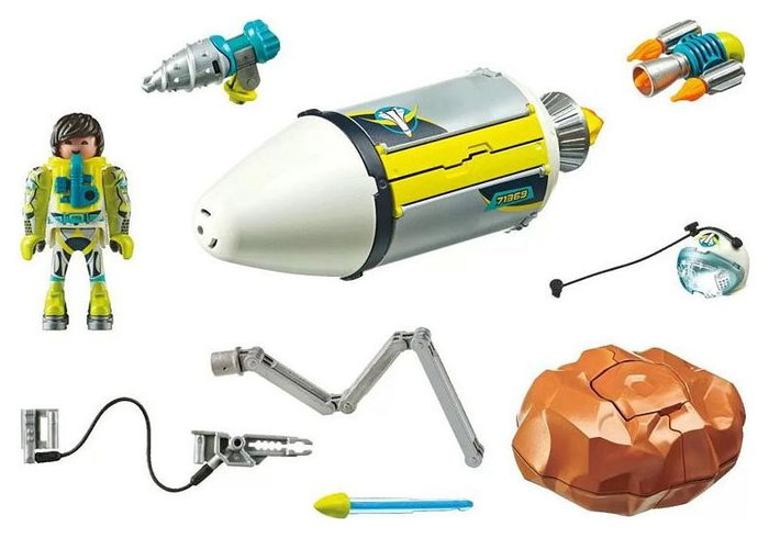 PLAYMOBIL Destructor de Meteoritos Space 71369