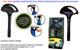 MATABI Pulverizador con compresor Previa Presión Easy-Plus 5/12L
