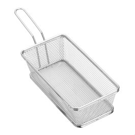 1946 Cesta para presentar fritos 21x11 cm rectangular